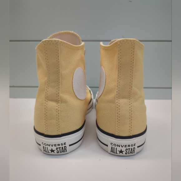 Converse Chuck Taylor All Star CTAS By You Yellow Canvas Skateboard Sneakers - Picture 4 of 7